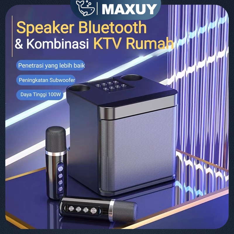 HD sound quality Speaker Bluetooth  home theater Super Bass aktif Karaoke Sound Bluetooth