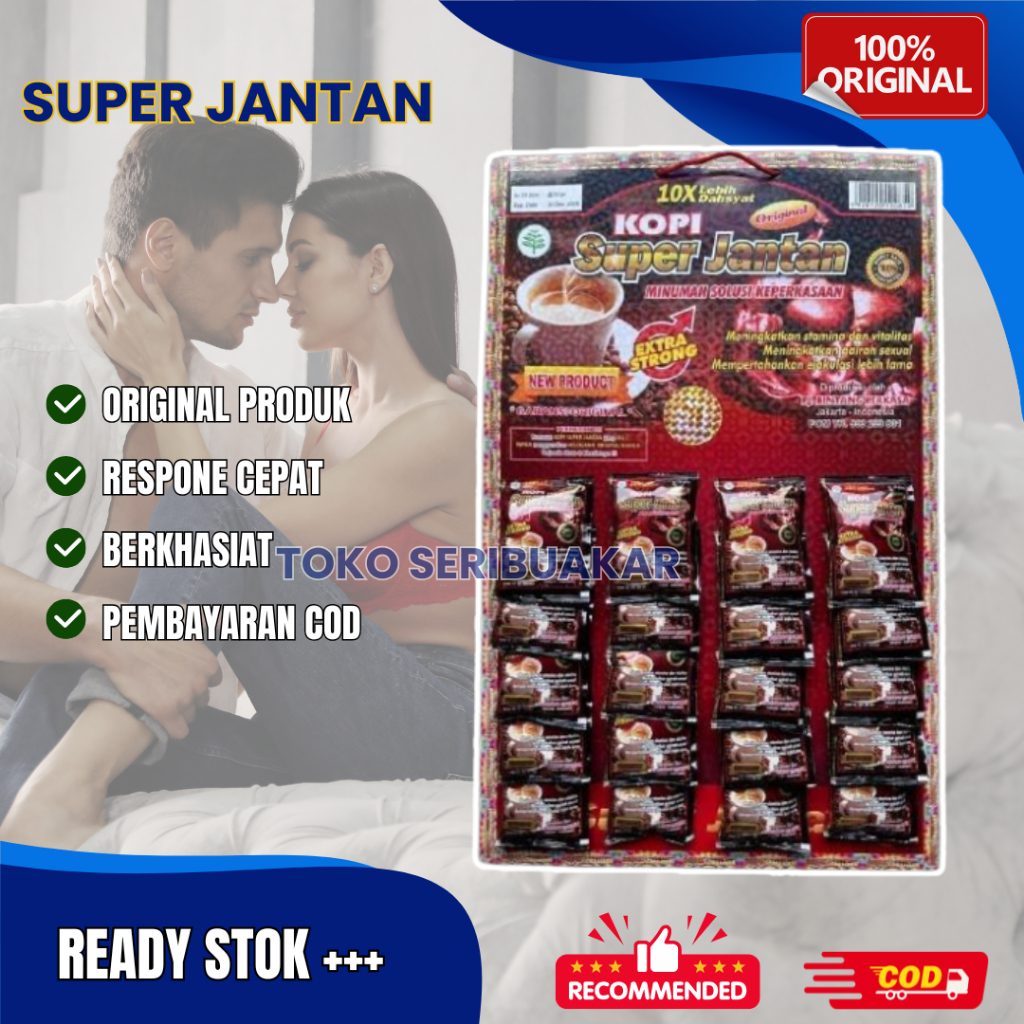 

Kopi Super Jantan Original Isi 20 Sachet