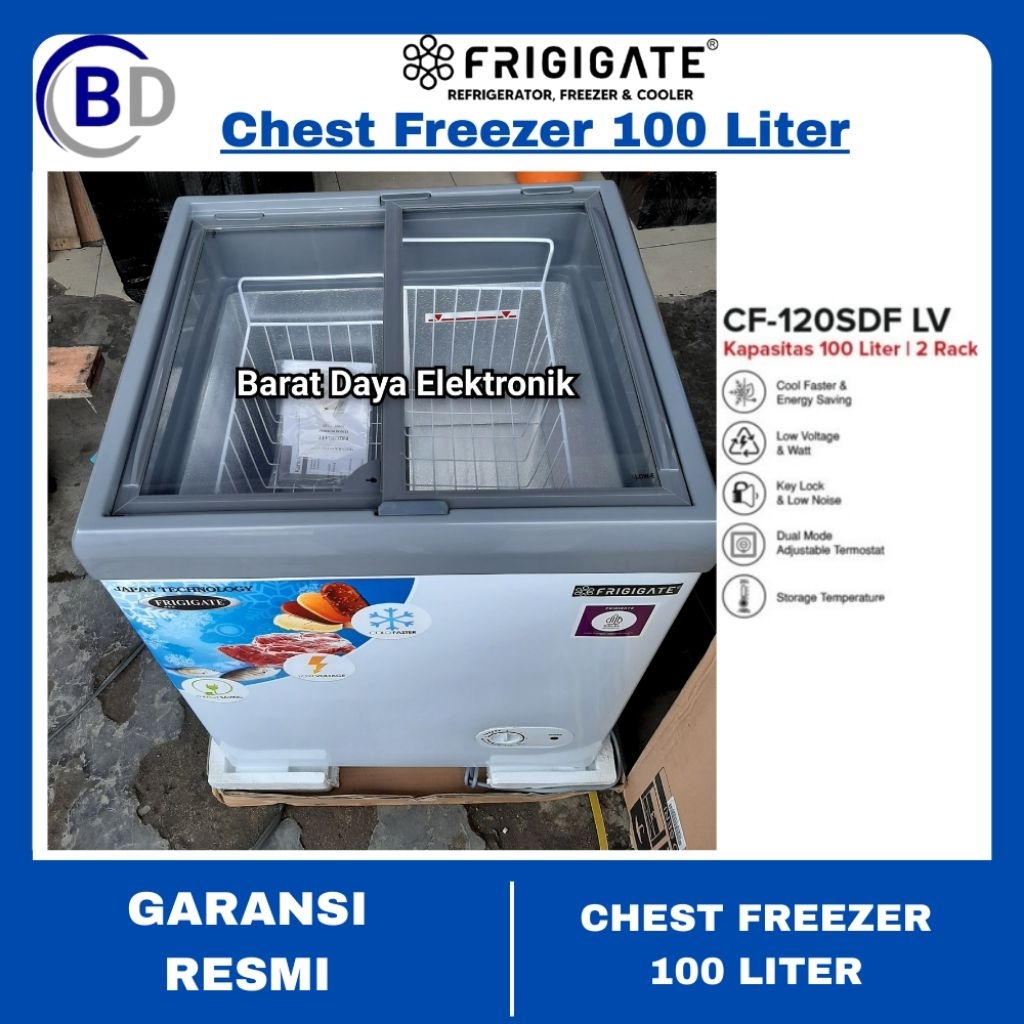 Chest Freezer Frigigate CFR -120SD Chest Freezer Box Freezer Es Krim