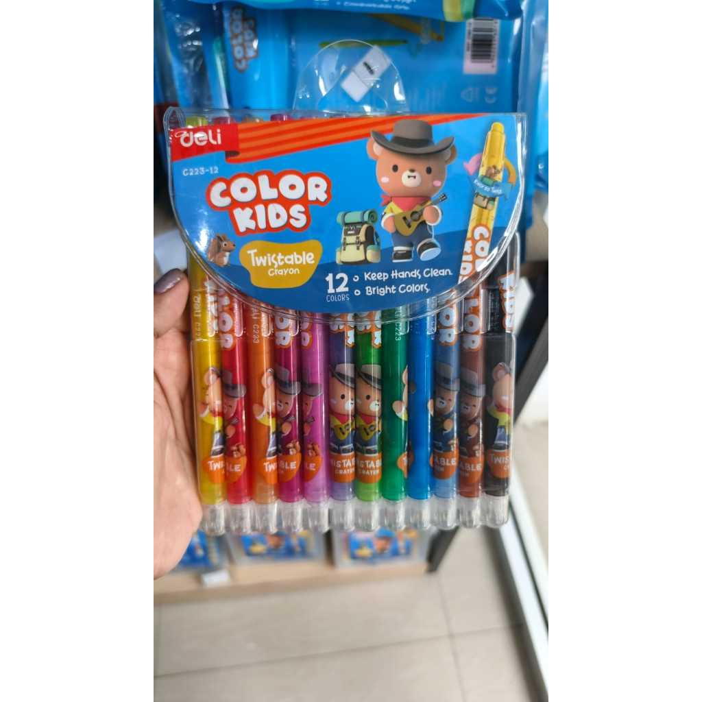 

DELI Twistable Crayon Length