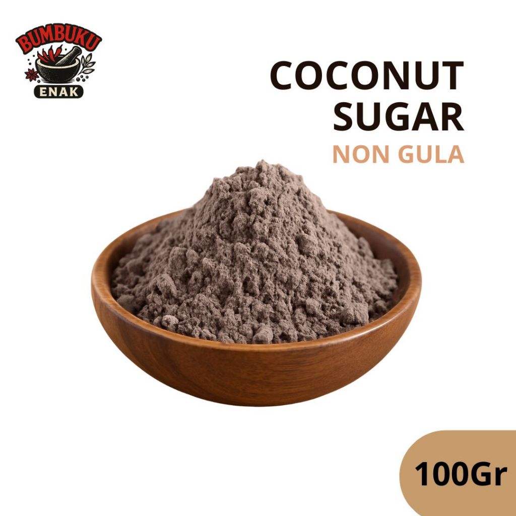 

Bumbu Tabur Non Gula Rasa Coconut Sugar 100gr – Bubuk Minuman Alami untuk UMKM, Cafe & Menu Diet Sehat