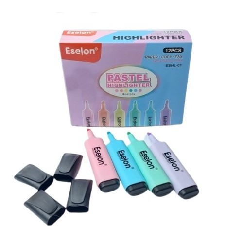 

Stabilo Pastel Hightliter Eselon 12pcs / 6 Warna