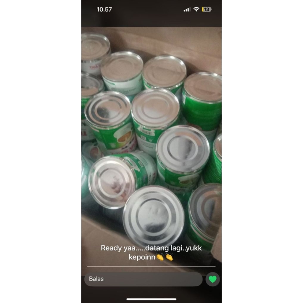 

susu kental manis tiga sapi 490gr