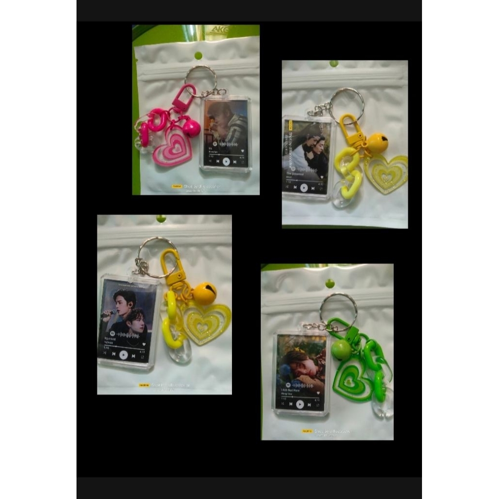 gantungan kunci acrilic yibo-zhan