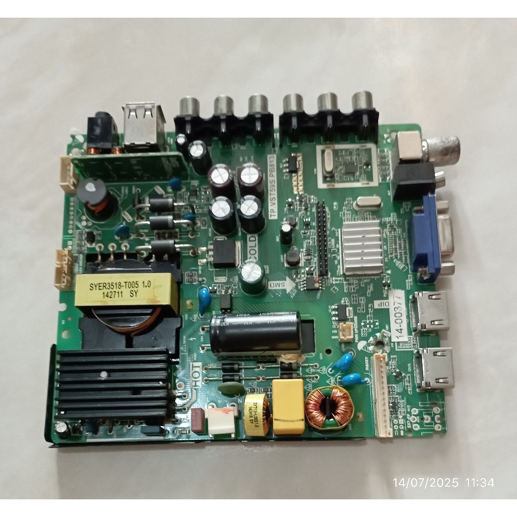 MB MOBO MAINBOARD MODULE MESIN TV KONKA LED 32KK3000
