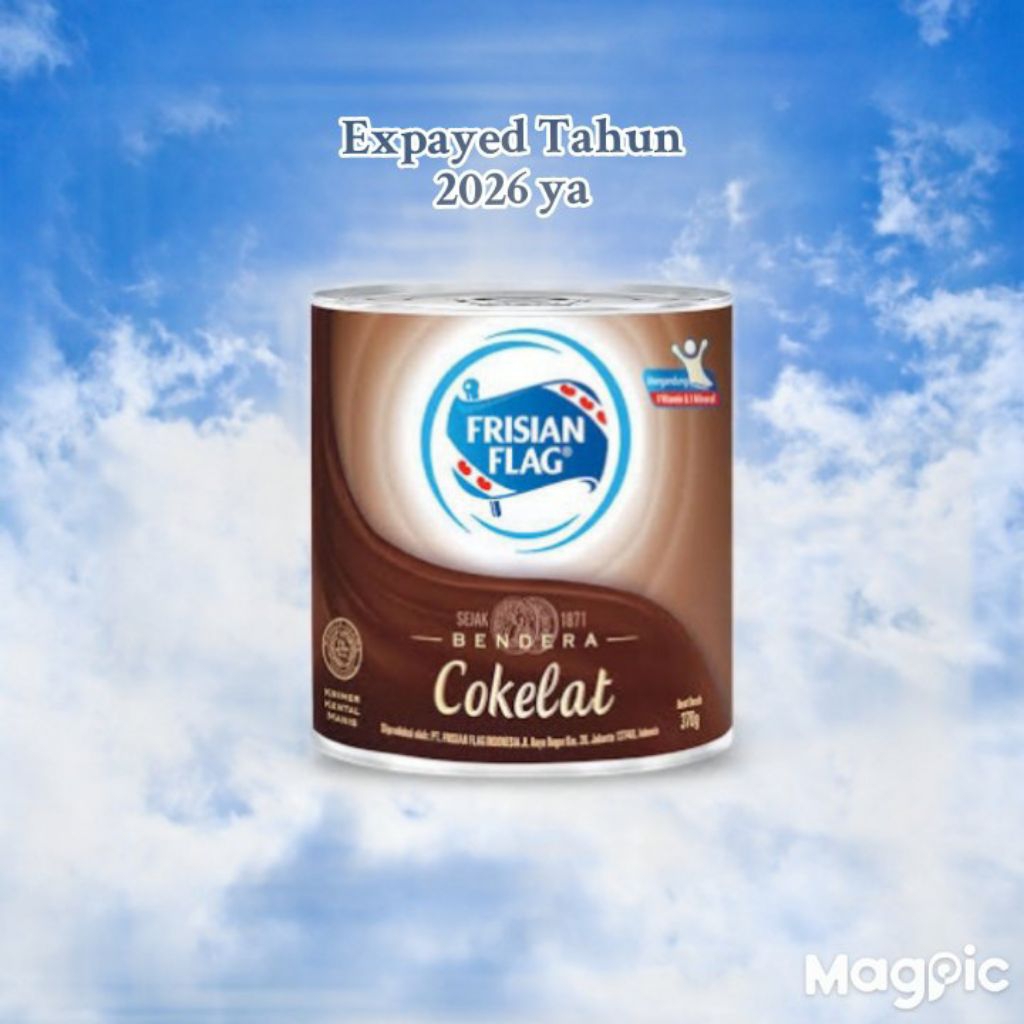 

Susu Kaleng Frisian Flag Varian Rasa Cokelat Dengan Kemasan 370 Gram Expayed Tahun 2026