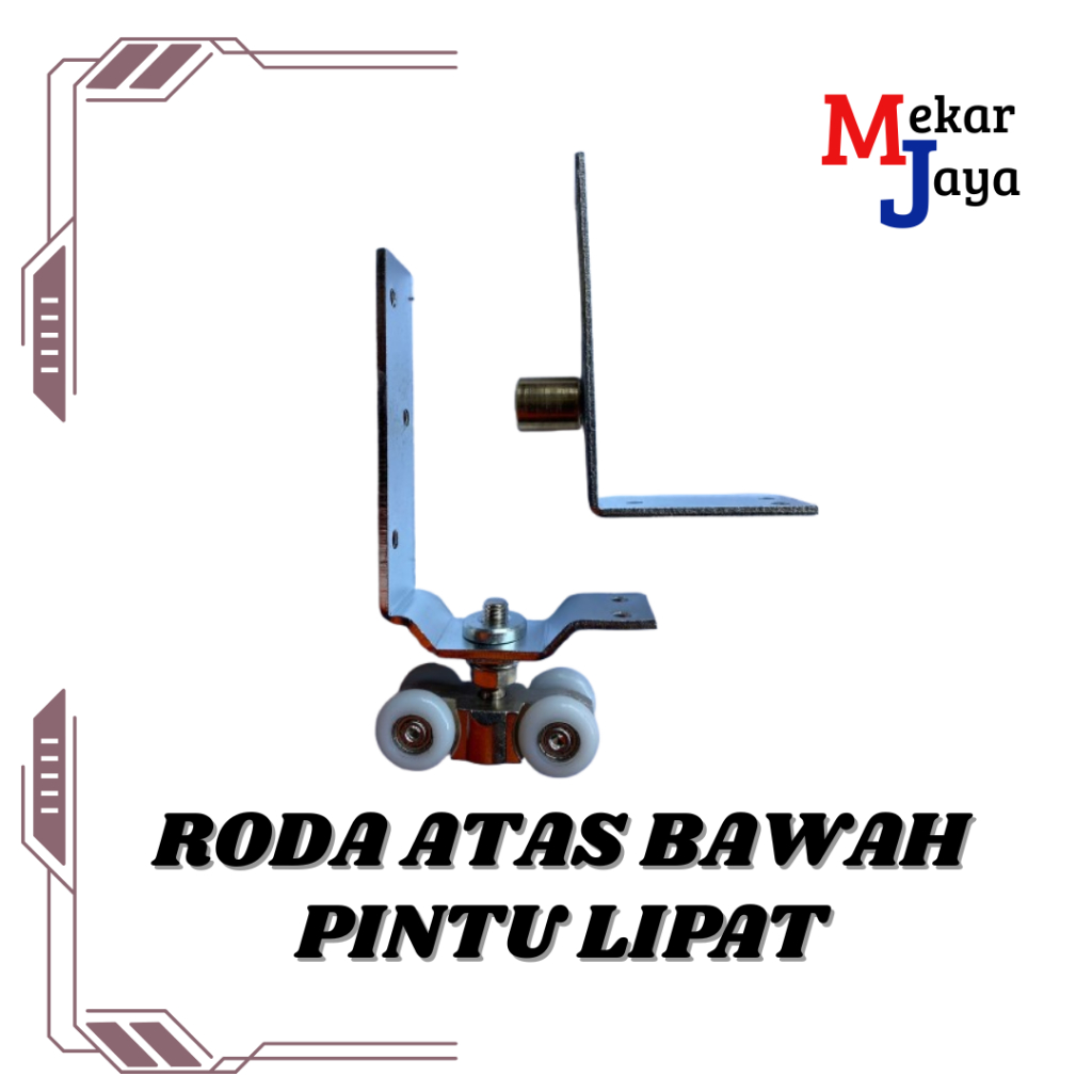 RODA ATAS BAWAH PINTU LIPAT