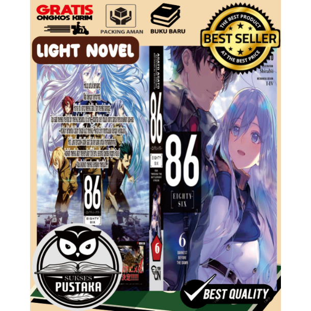 [INDONESIA] LIGHT NOV EIGHTY SIX 86 VOLUME 6 UPDATE