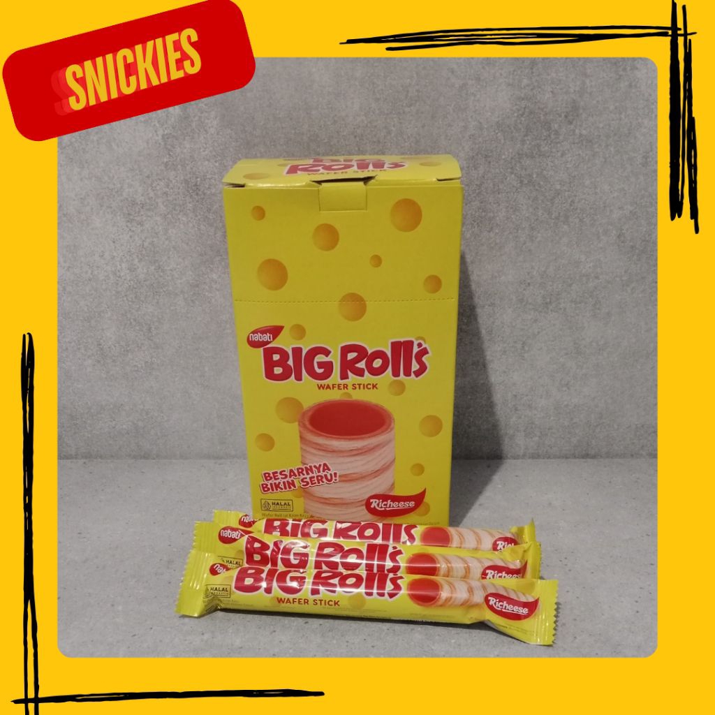 

Nabati Big Rolls Wafer Stick Box 12gr x 20pcs