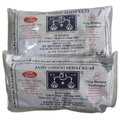 

JAMU GODOK CAP TIMBANGAN