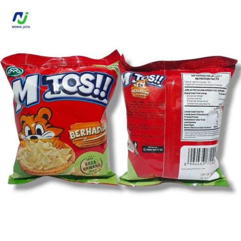 

ECER M TOS!! SNACK BERHADIAH RASA BAWANG NETTO 30 GR