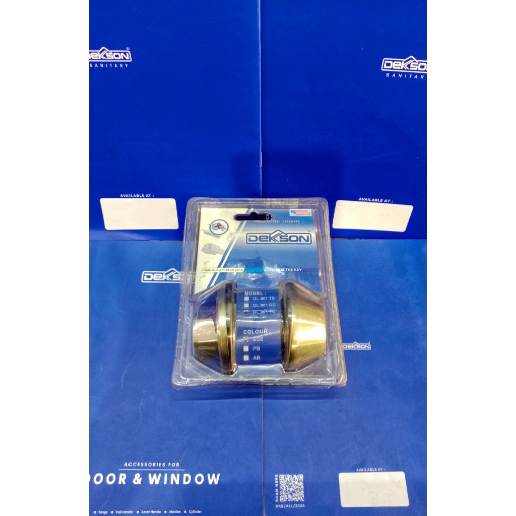 Kunci Bulat Dekson DL 901 TC SSS| Kunci Pintu Stainless Kontak Dekson