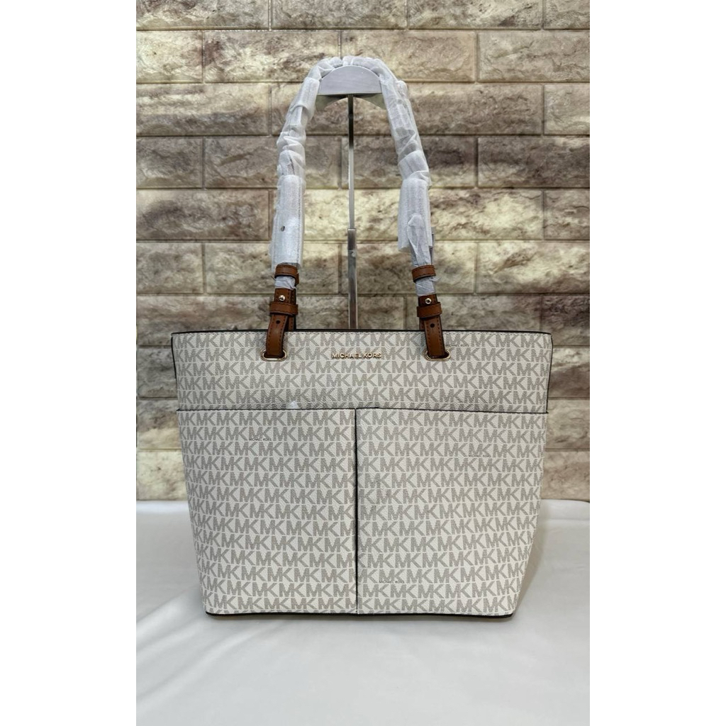Tas Wanita MK Bedford MD Pocket Totte Vanila