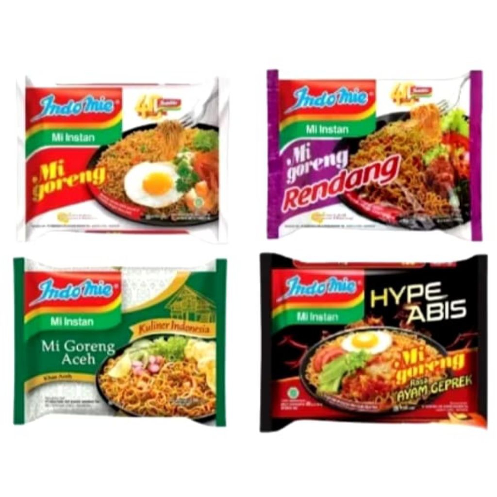

MIE INSTAN INDOMIE GORENG All VARIANT