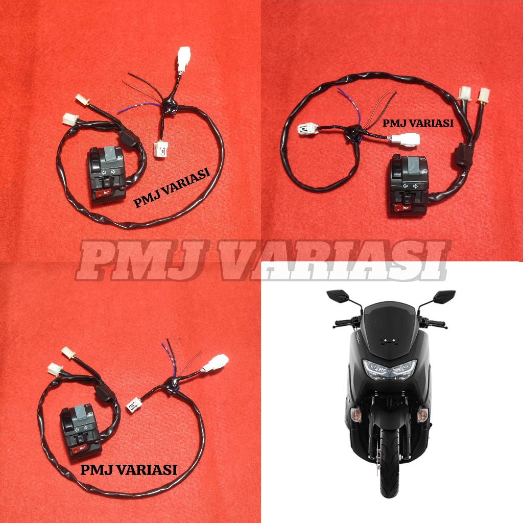 SAKLAR NEW NMAX 2020 HOLDER KIRI VIXION ORIGINAL MINDA PNP NEW NMAX 2020 KE ATAS