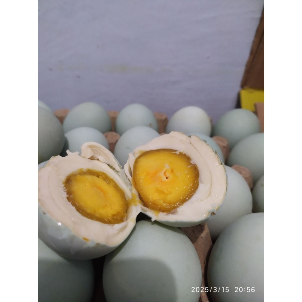 

Telur asin gurih masir berminyak 100% premium