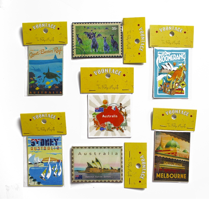 Magnet Kulkas Australia Besi | Oleh-Oleh Australia