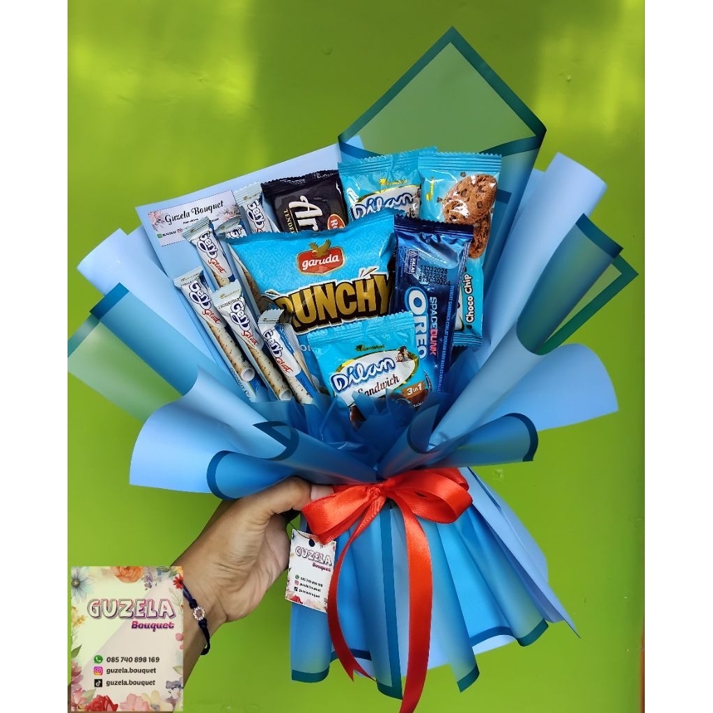 

Buket Snack wrapping elegan - Guzela Bouquet