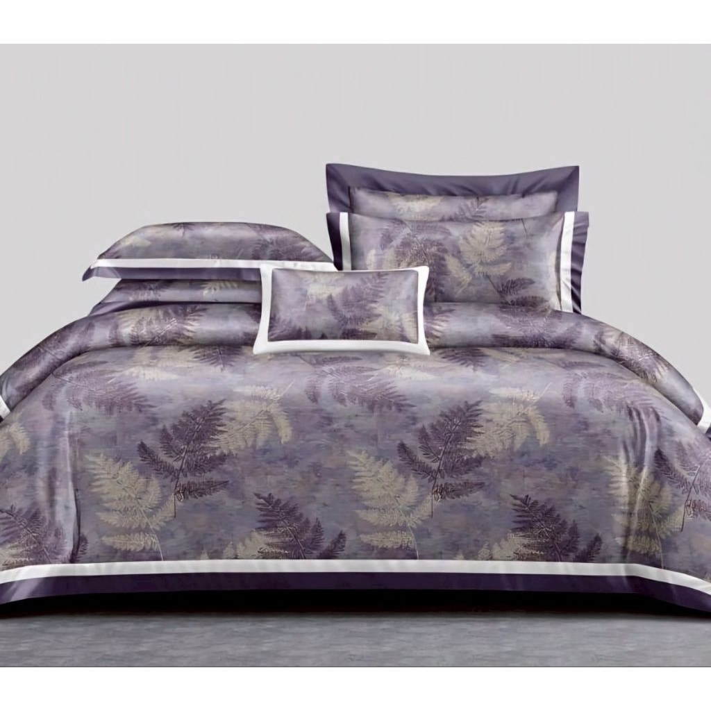 Bedcover Sprei Set KingKoil Sutra Tencel Organik Sprei Sultan Mewah