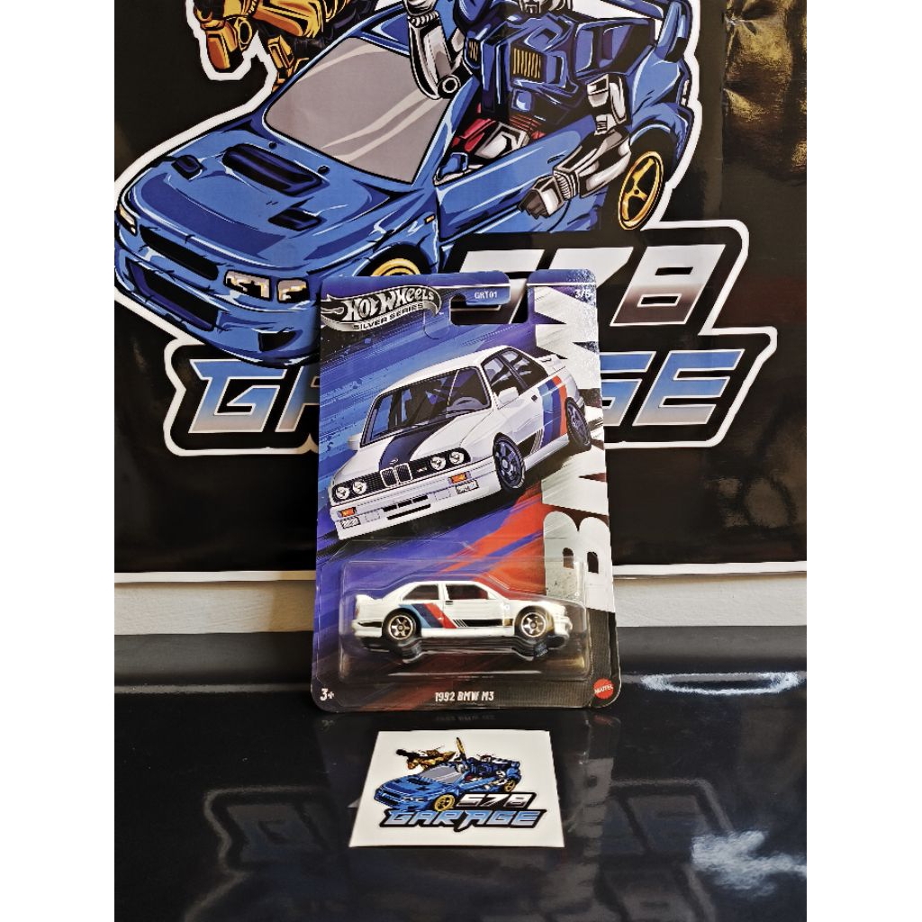 Hot Wheels Bmw M3 Putih Bmw Series 2025