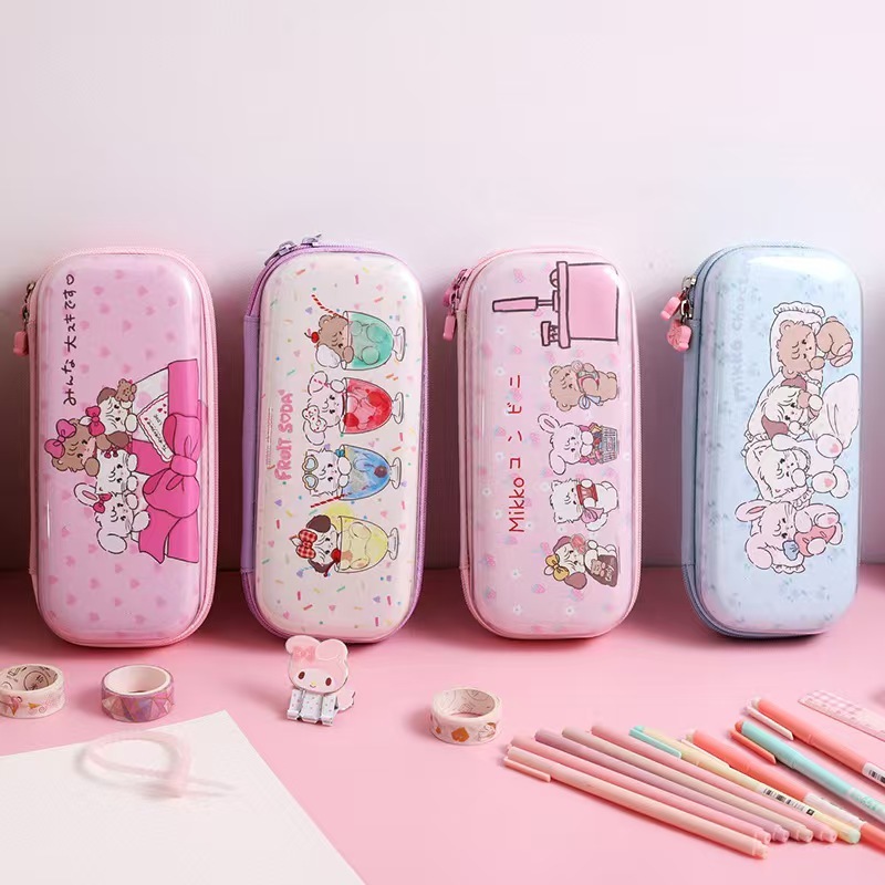 

Cute Girl Large Capacity EVA Stationery Box High Beauty Pen Bag Storage Box Pencil Box