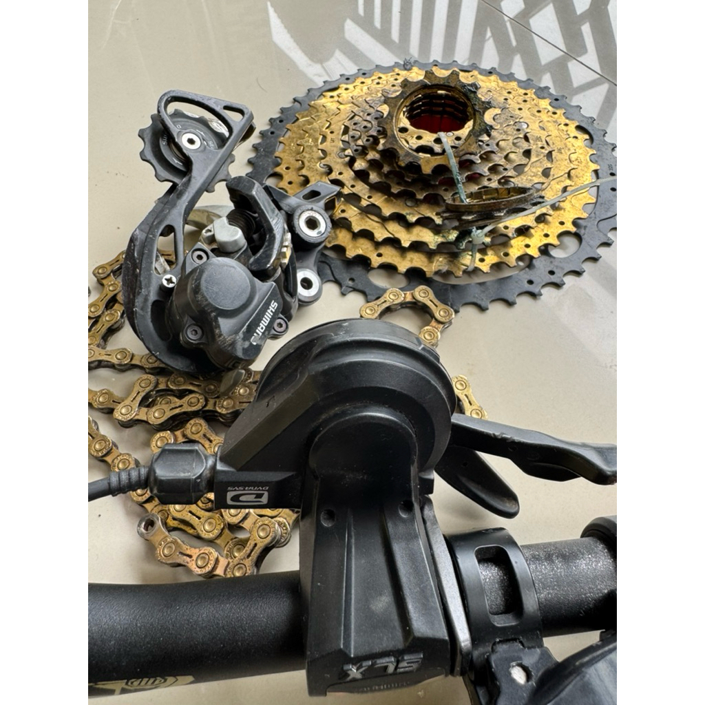 Mini groupset xt 10 speed