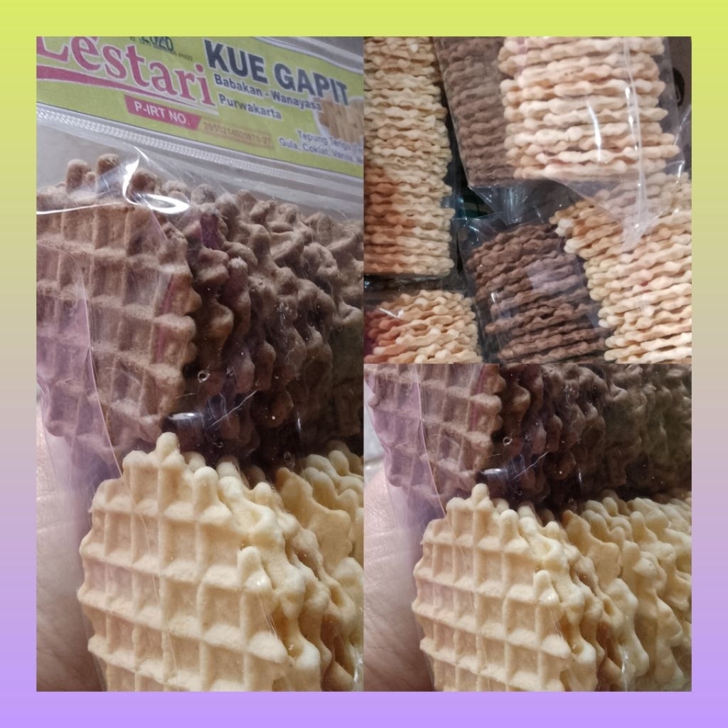 

Forcysn Kue Gapit Bakar Vanila Coklat Gapit Panggang Bakar Bungkusan Cemilan Kue Gapit Panggang