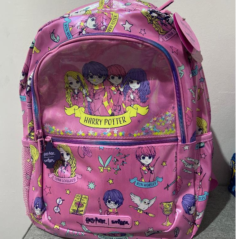 SMIGGLE Harry Potter Classic Backpack Pink - Tas Ransel