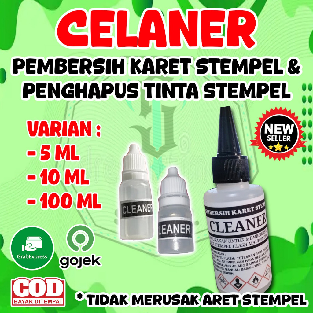 

Pembersih / Cleaner untuk Semua Jenis Karet Stempel / Penghilang Tinta Stempel