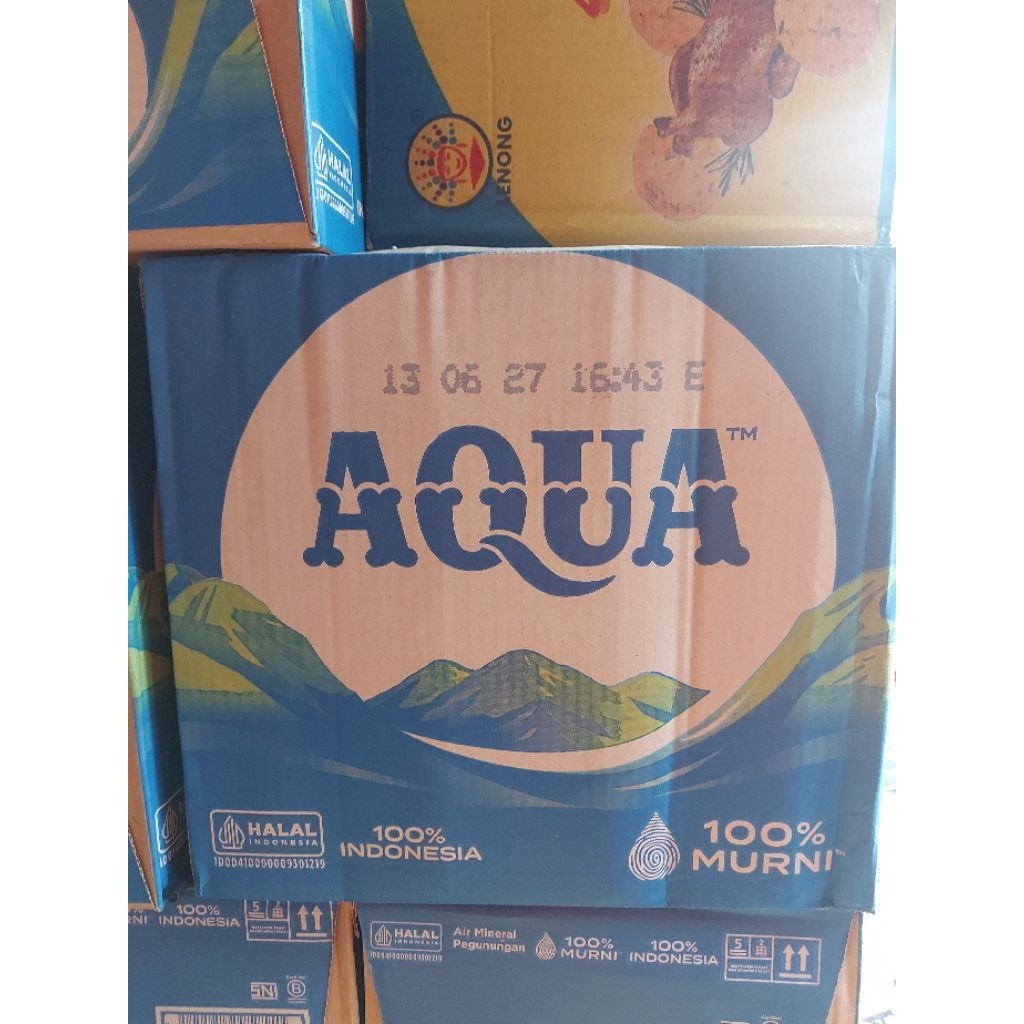 

AQUA BOTOL AIR MINERAL 1500 ML ISI 12 BOTOL PER DUS