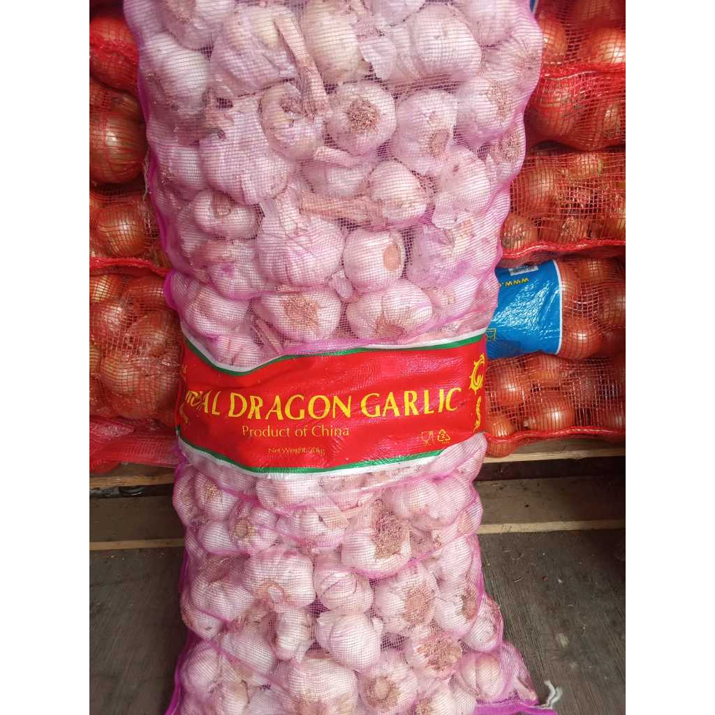 

Bawang Putih Banci Honam 1 Sak Karung Ball 20 kg Royal