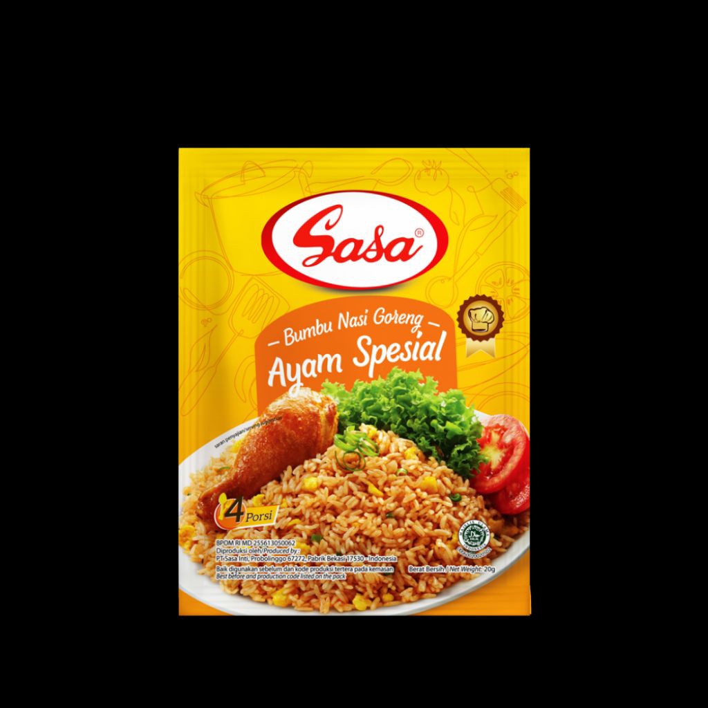 

Sasa Bumbu Nasi Goreng Ayam Spesial 20 gram