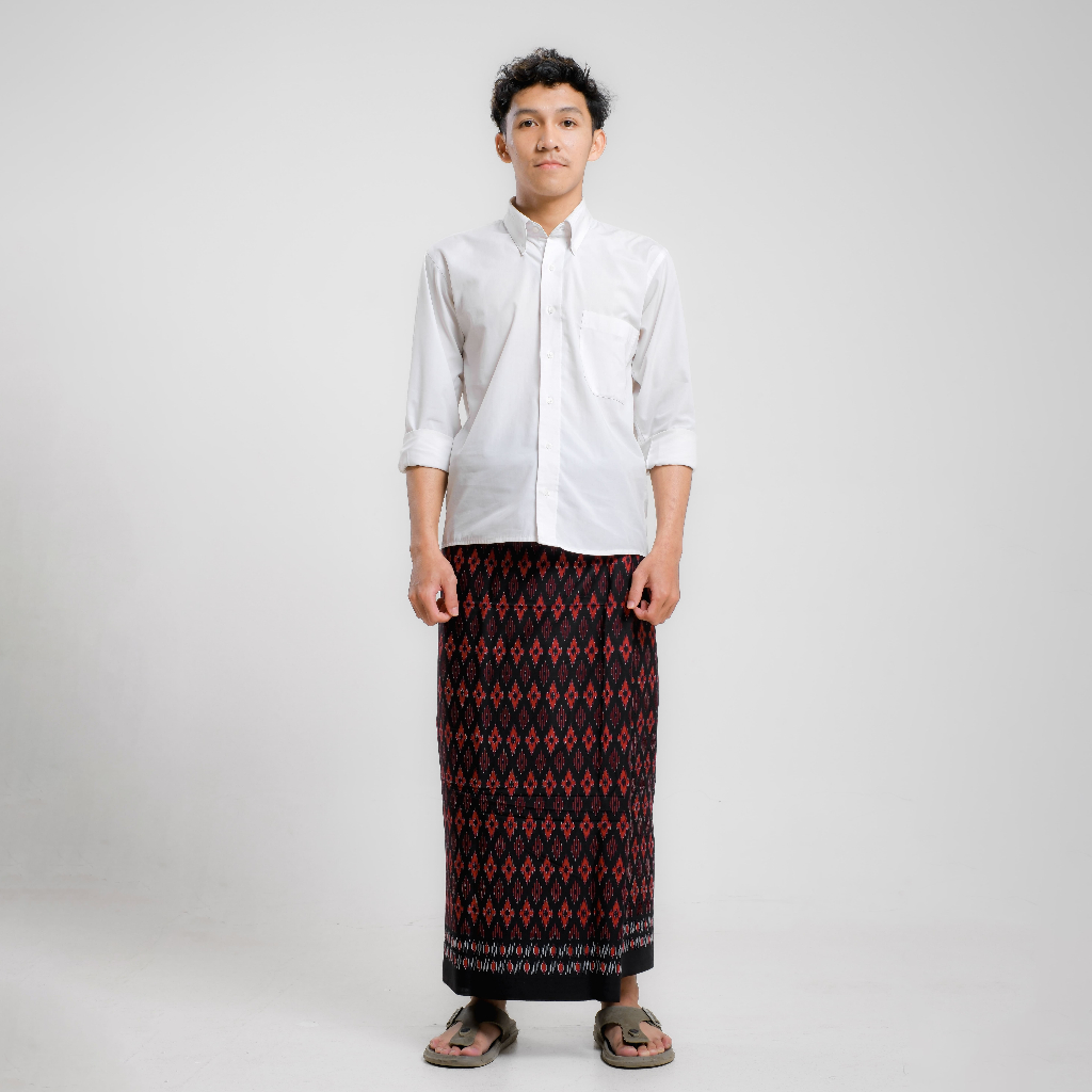 Obral Sarung Goyor Azza Hitam Sarung Murah Rayon Premium Pria Dewasa