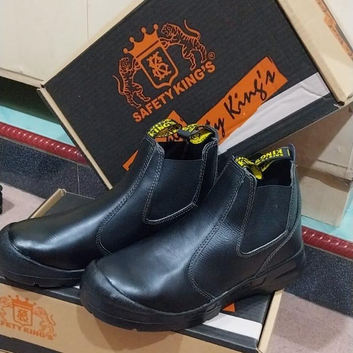 Safety Shoes King s Sepatu Safety King s KWD 706 X Kulit Pria Pekerja Proyek