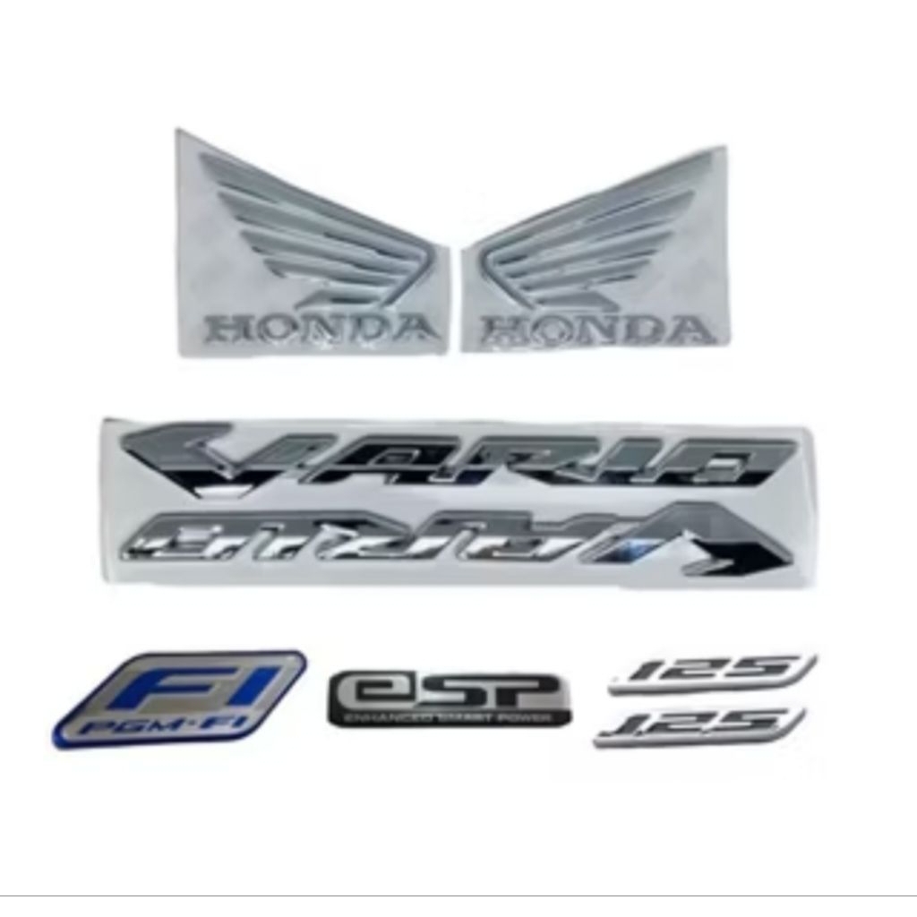 logo emblem motor honda vario 125 dan 150 vario led old vario kzr