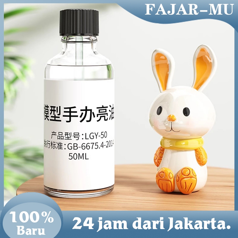 

50 Ml Vernish Clear Gloss Clay Buatan Tangan Diy Varnish Resin Gloss