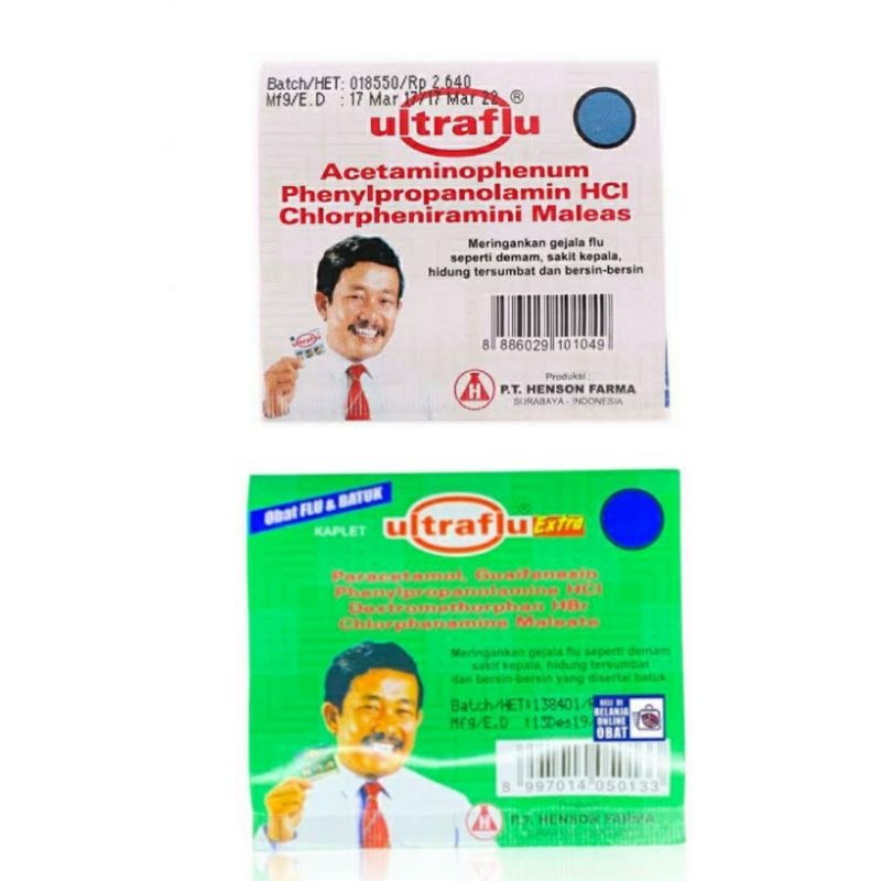 ULTRAFLU 4 TABLET OBAT FLU | ULTRAFLU 4 TABLET OBAT FLU extra