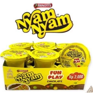

nyam2 rice crispy (1pack 12pcs)