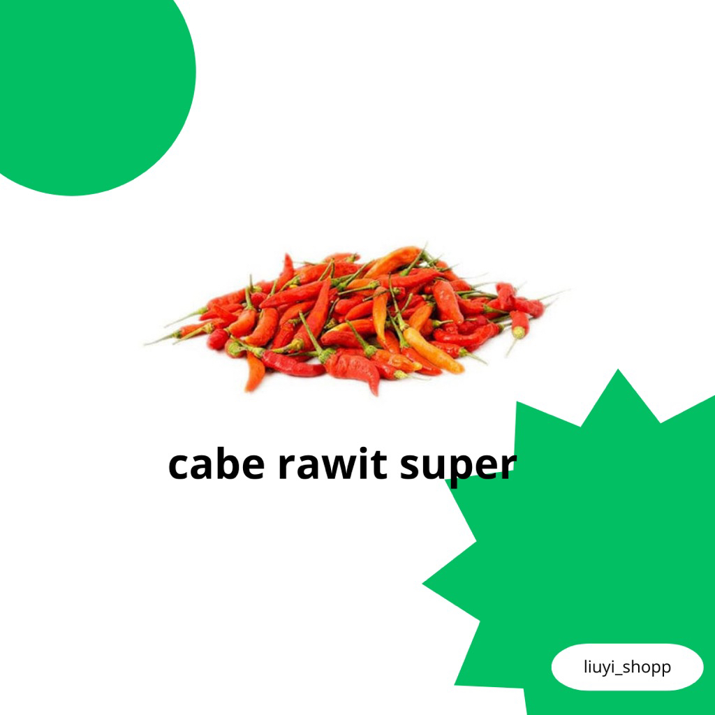 

cabe rawit merah super 250 gram