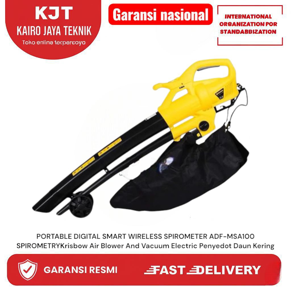 Krisbow Air Blower And Vacuum Electric Penyedot Daun Kering
