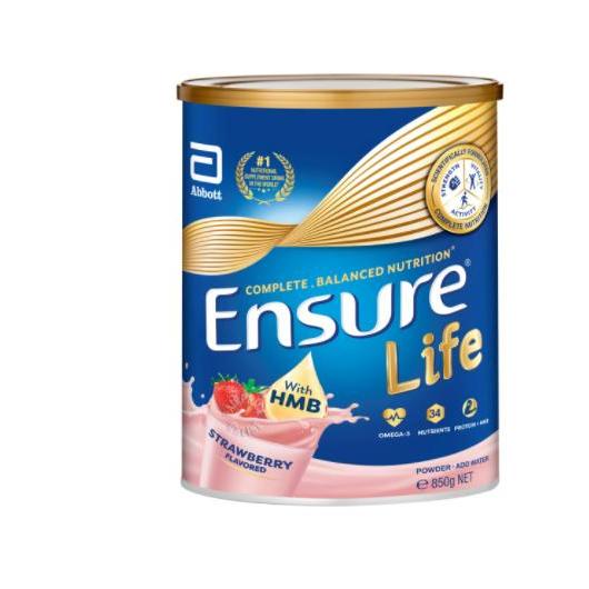 

Ensure Life Adult Milk Formula - Strawberry 850g