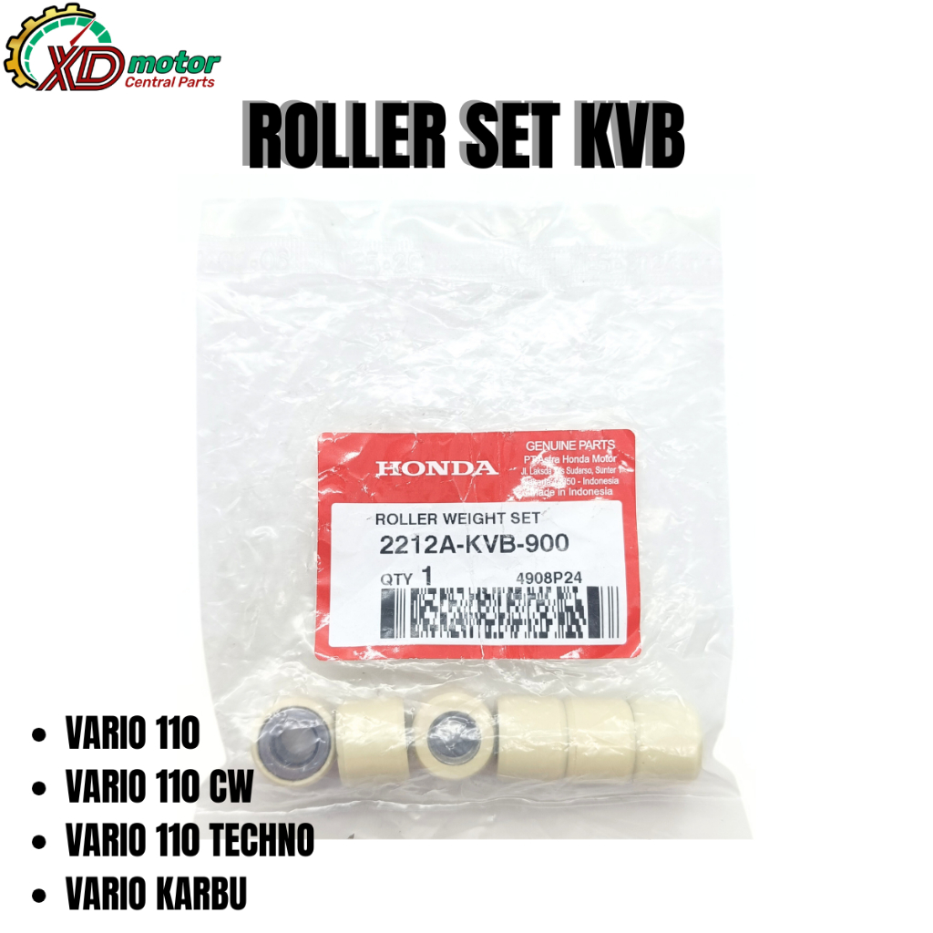 ROLLER KVB ORI HONDA UNTUK MOTOR VARIO 110 VARIO 110 CW VARIO 110 TECHNO VARIO KARBU