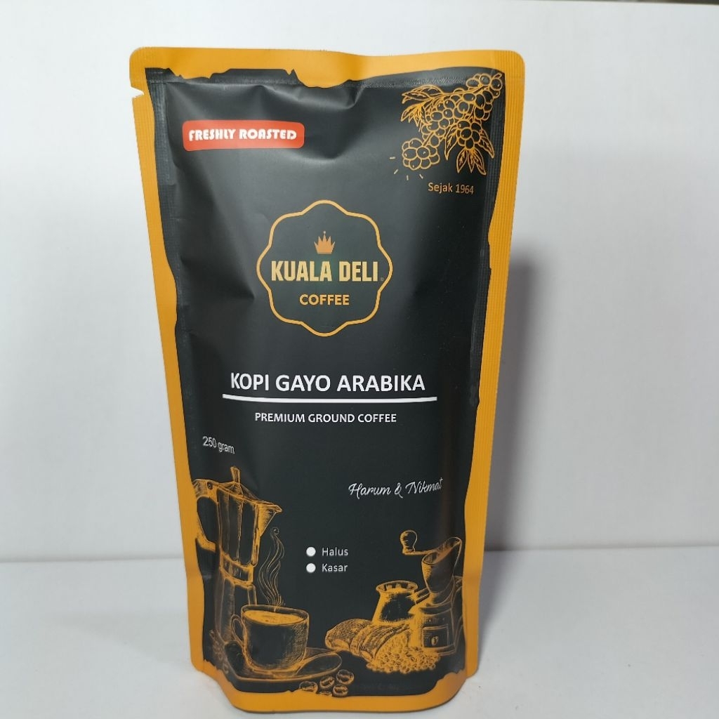 

Kuala Deli Bubuk Kopi Gayo Arabika 250 gr