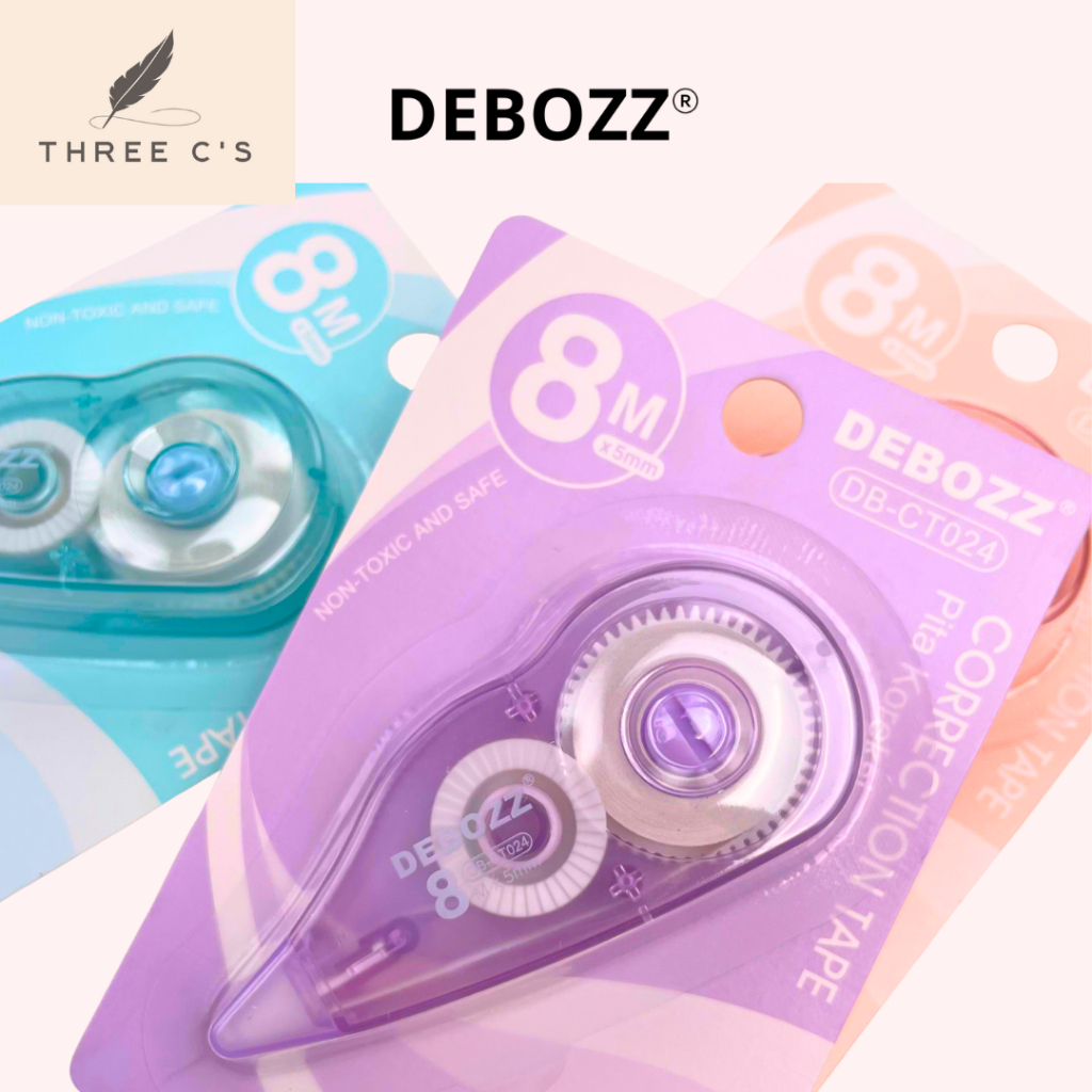 

Tipex Kertas Correction Tape Tip-X Pastel Debozz DB-CT024