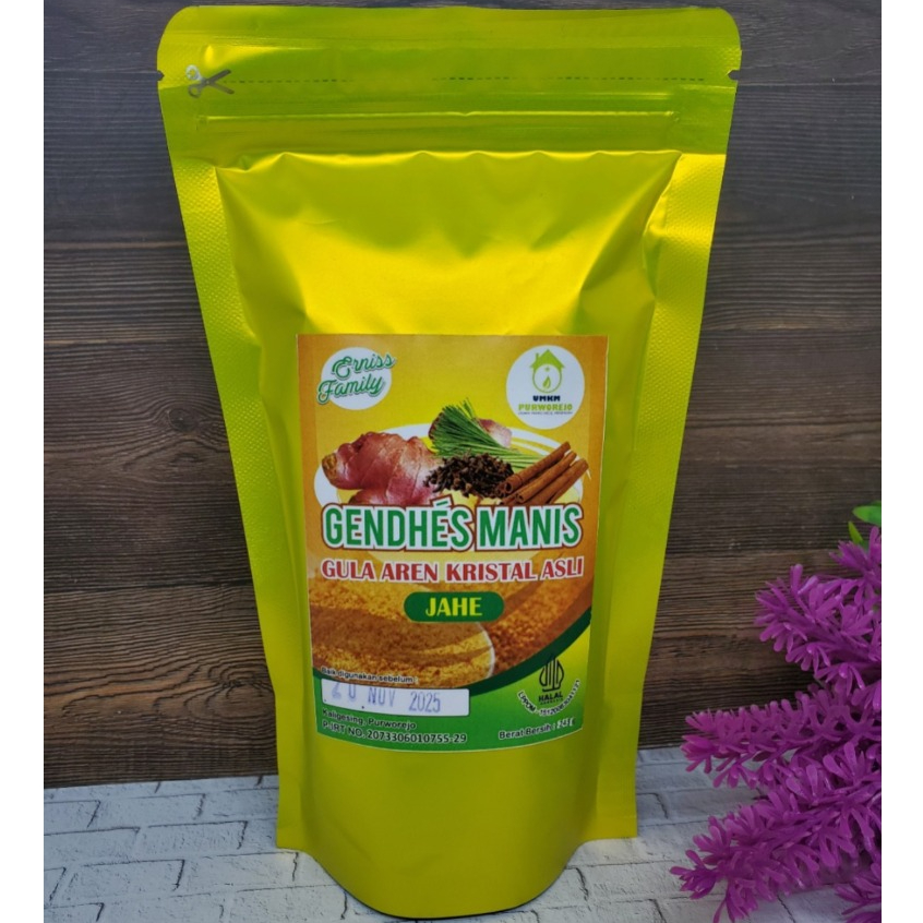 

Gendhes Manis Gula Aren Bubuk Jahe Asli | Gula Aren Jahe Kristal Asli - Minuman Serbuk Herbal