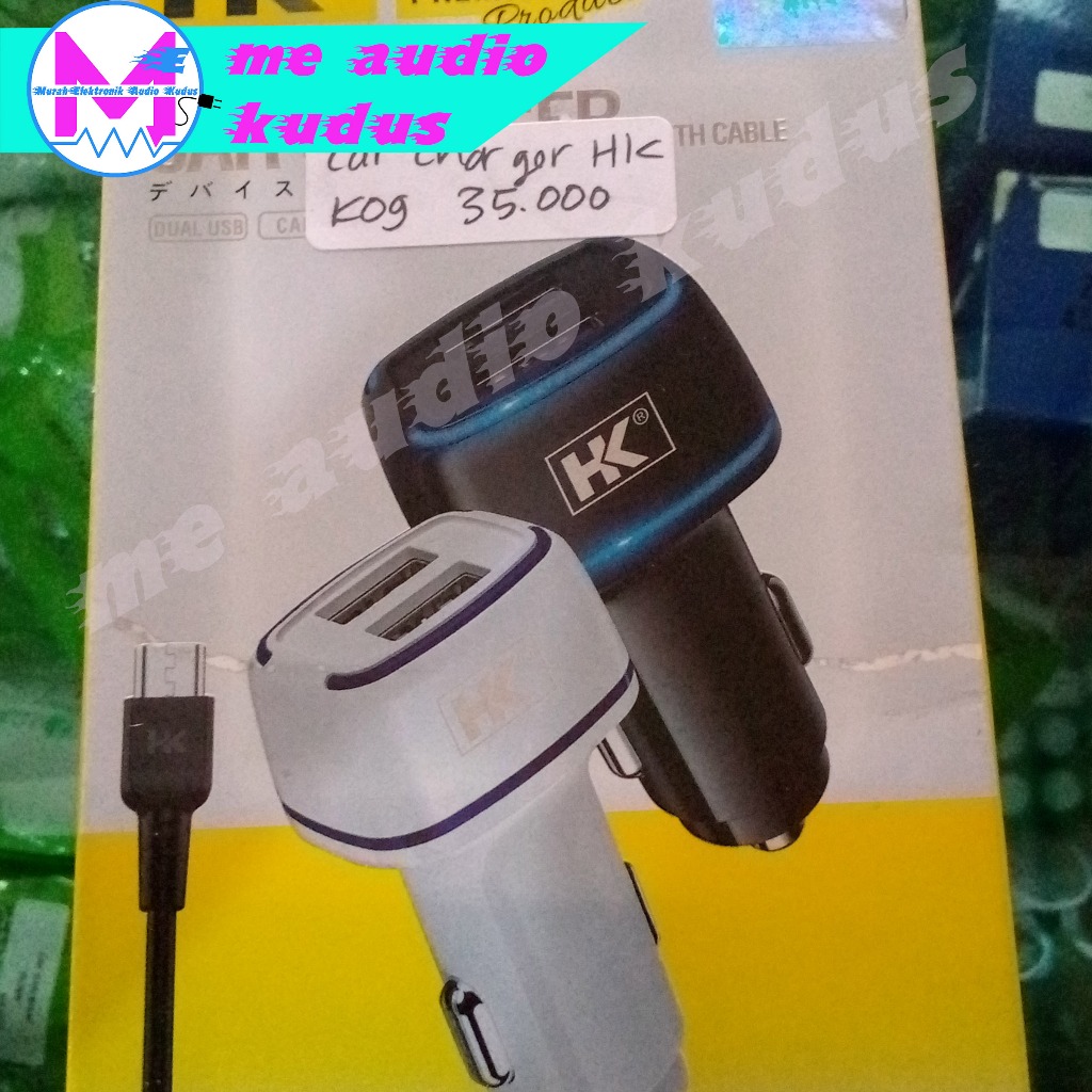CAR CHARGER HK K09+2 USB