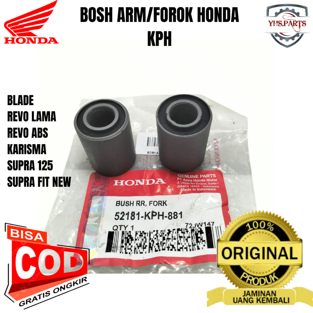 ASLI ORIGINAL BOSH ARM/FOROK HONDA AHM KPH BLADE REVO LAMA ABS KARISMA SUPRA 125 FIT NEW
