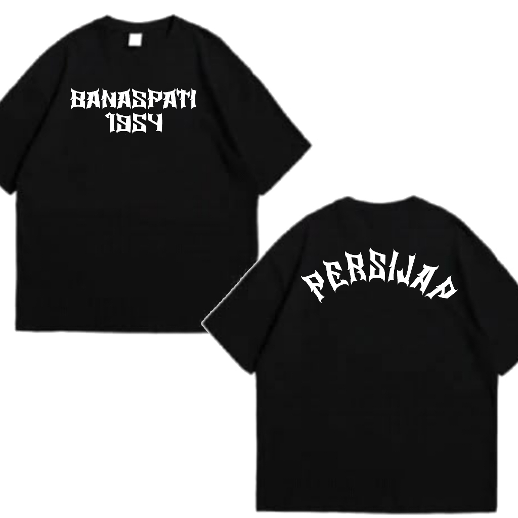 T-shirt Kaos BANASPATI/Suporter PERSIJAP/JEPARA/Streetwear