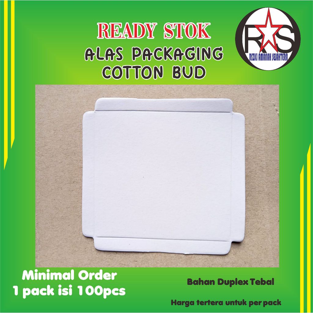 

Kertas Cover Cotton Bud-Alas Packaging Cotton Bud Bahan Duplex Murah Berkualitas