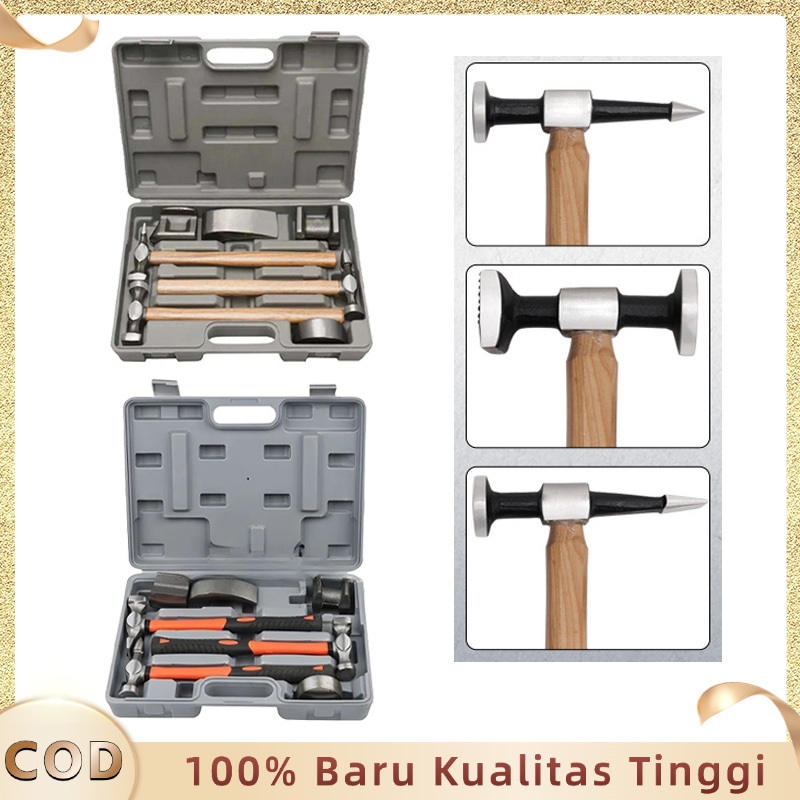 Palu Ketok Magic Set 7 Pcs Palu Ketok Magic Mobil Penyok Palu Ketok Magic Mobil Body Repair